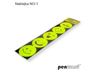 NAKLEJKA NO-1 [opakowanie=25szt](SZPSH)