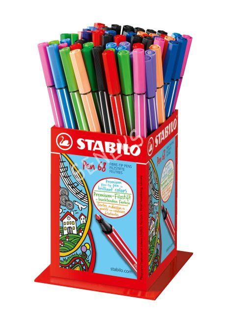 STABILO PEN 68 BRUSH ARTY -80pz 568/80-02